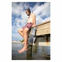 PERDIDO Adult Snorkel Set, Black, Large-XLarge image number 2