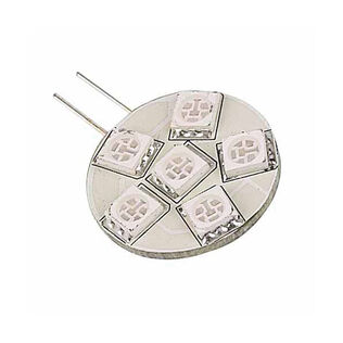 Mini LED Replacement Bulb Red 10 to 30V DC 1.5 Watts Directional G4 Socket Side Pin