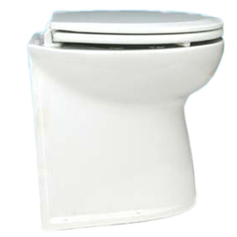 Deluxe Flush Electric Toilet, Sea or River Water Flush, 12 VDC - 58240-1012 image number 0