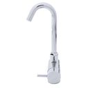 Aidack Folding Faucet, Cold Only, J-Spout, Chrome image number 1