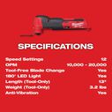 M12 FUEL&trade; Oscillating Multi-Tool image number 6