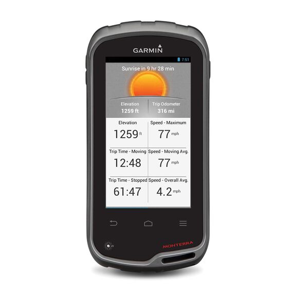 Monterra Handheld GPS Navigator with Worldwide Basemap image number 0
