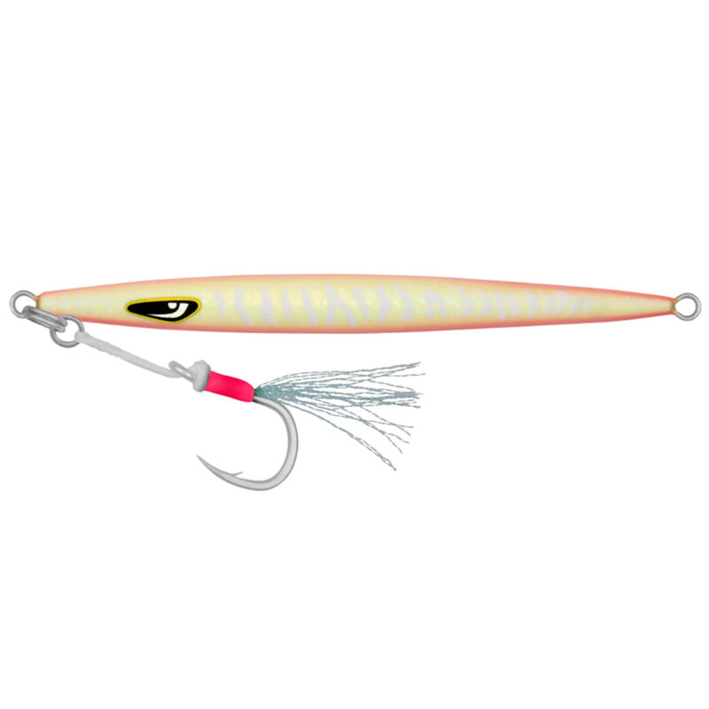 Nomad Design The Streaker Jig, in Pink Glow Mackerel | For Fishing | by West Marine