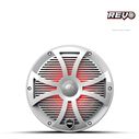 Wet Sounds REVO 8 inch High Output Coaxial Speakers w/ SW-White RGB Grilles image number 1