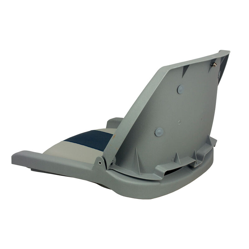 Traveler Folding Seat, Blue And Gray Upholstery With Gray Shell image number 2