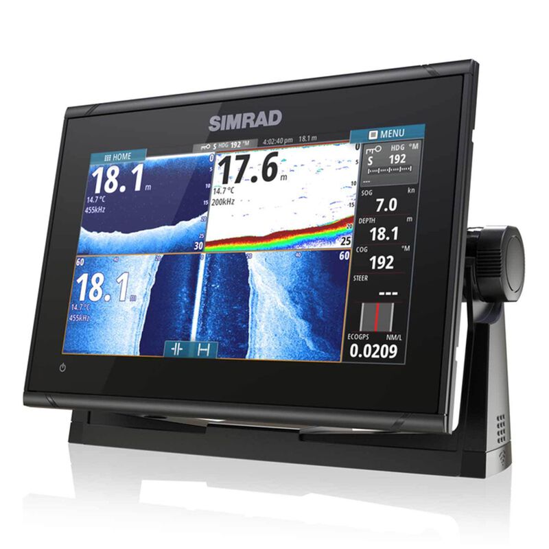 GO9 XSE Chartplotter Navigation Display with TotalScan Transducer image number 2