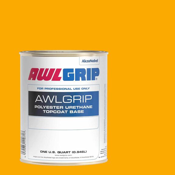 Two-Part Enamel Paint, Federal Yellow, Quart image number 0