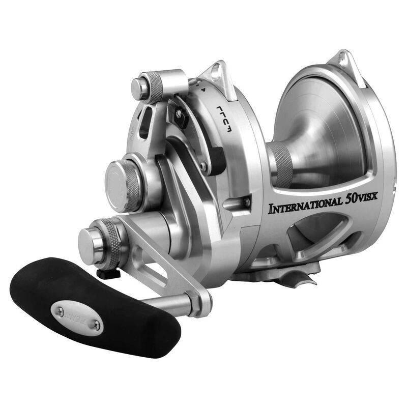 International® 50VISX 2-Speed Conventional Reel, Silver image number 0