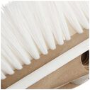 Deluxe Stiff Heavy Duty 8" Brush Head with Bumper, White, Stiff image number 1