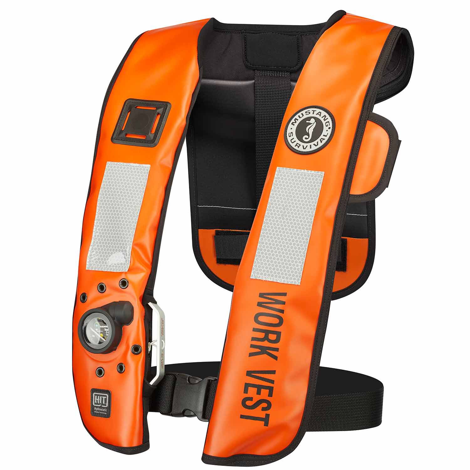 Orange Mustang Utility Accessory Pouch f/Inflatable PFD's 