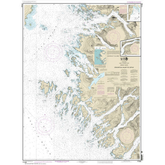 #17326 Crawfish Inlet to Sitka Baranof Island Sawmill Cove image number 0