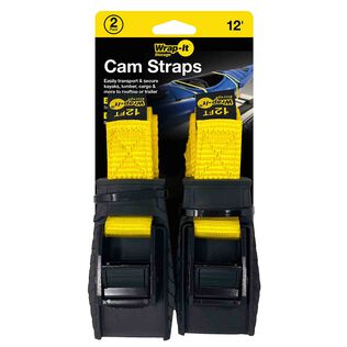12' x 1' Cam-Straps, 2 Pack