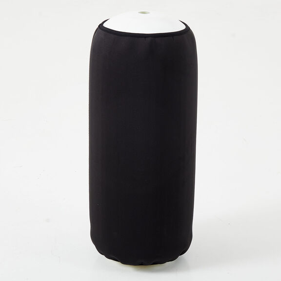 6" x 15" Center Hole Neoprene Fender Cover, Black image number 4