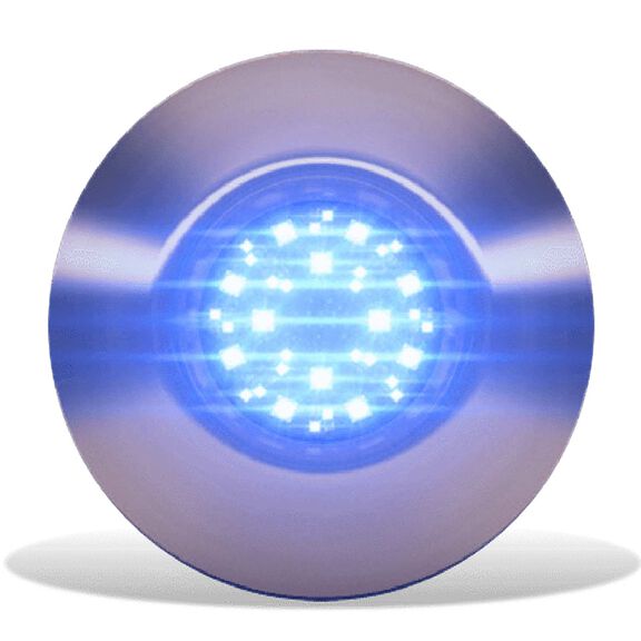 Lumishore SUPRA TIX404 LED Through Hull Underwater Light, 8,150 Lumen, Blue/White image number 1