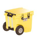 RollR 45 Quart Wheeled Hard Cooler with Telescopic Handle, Sunny Side image number 1