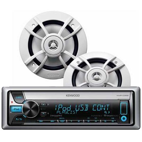 KMR-D358/KFC-1633MRW Stereo/Speaker Package image number 0