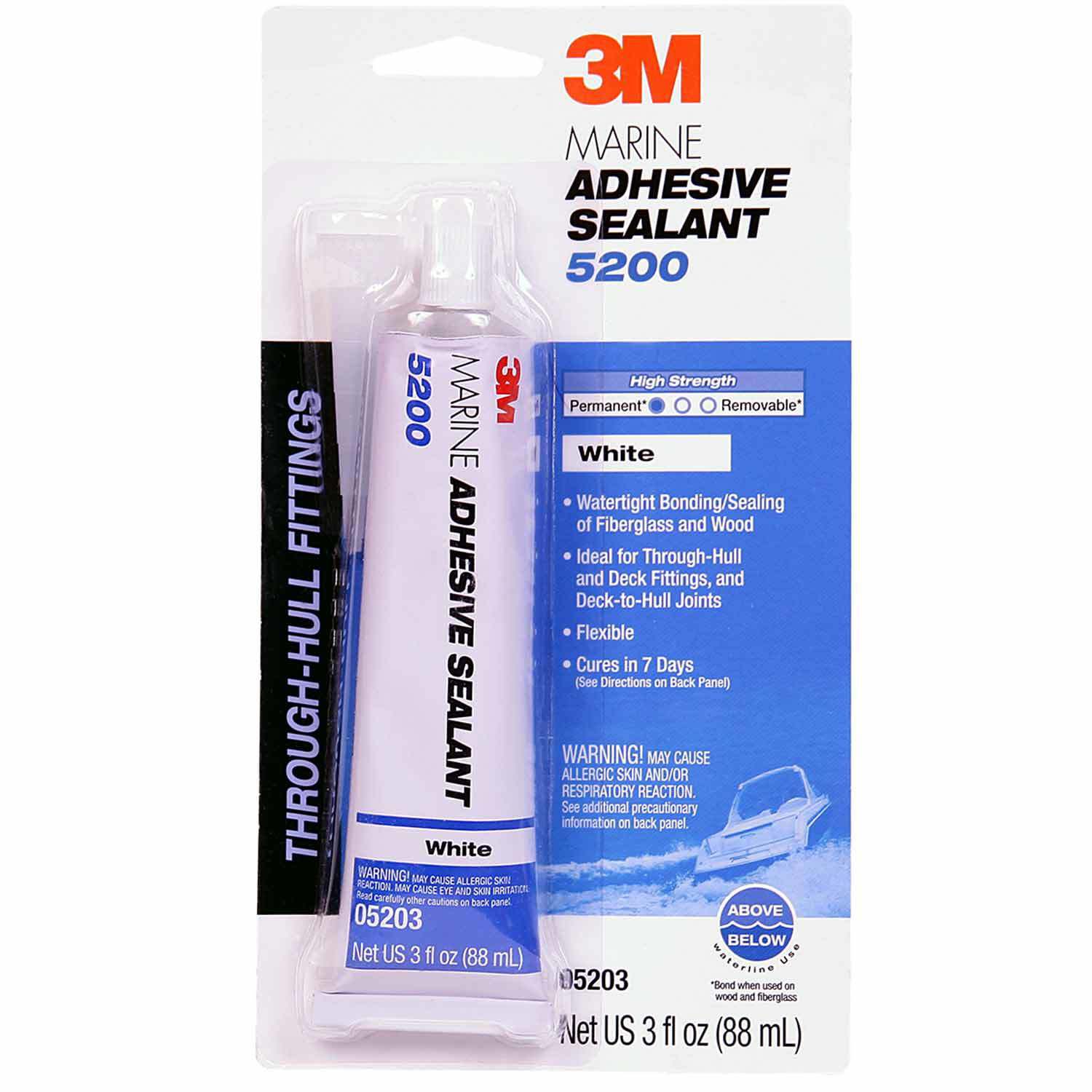 5200 Polyurethane Adhesive/Sealant, White
