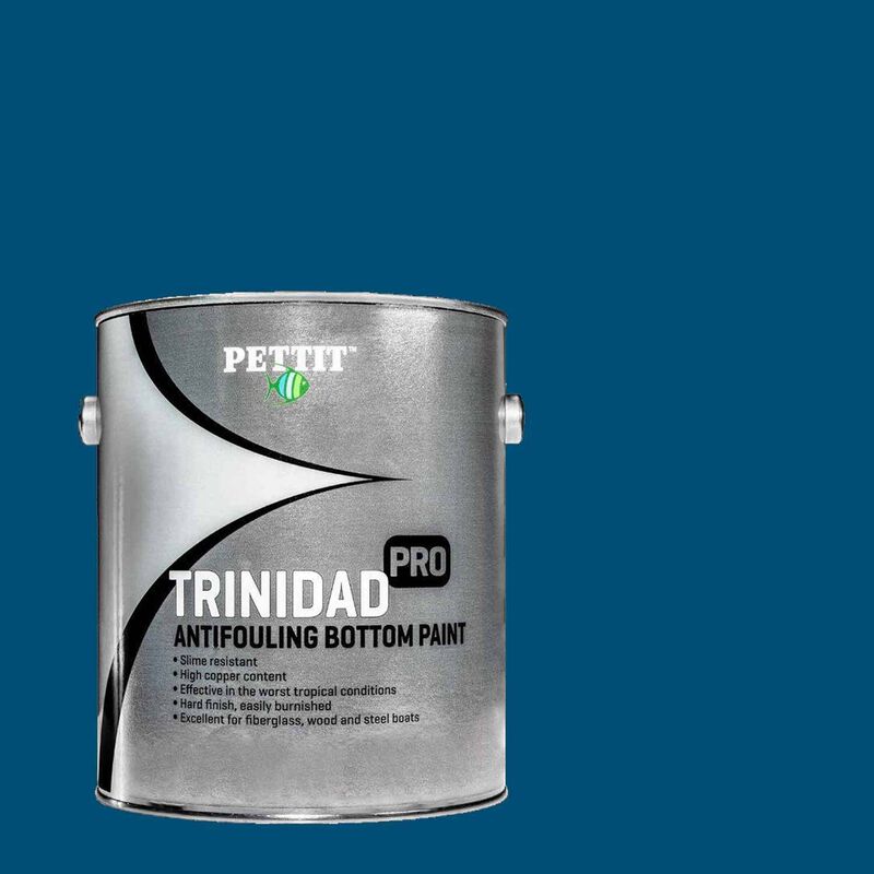 Trinidad Pro Antifouling Bottom Paint, Blue, Gallon West Marine