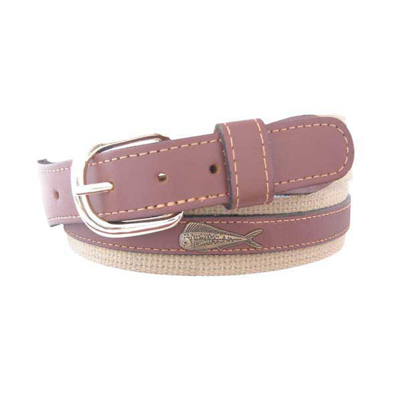 Men's Dolphin Fish Concho Belt image number 0