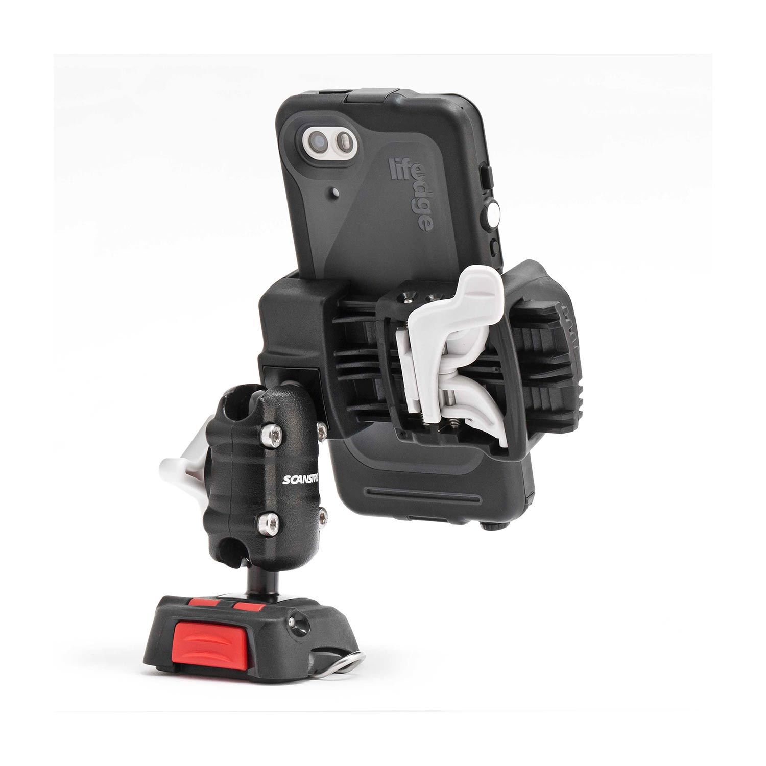 ROKK Mini Mount Kit - Fixed Mount - Phone Clamp - Thumbnail 2