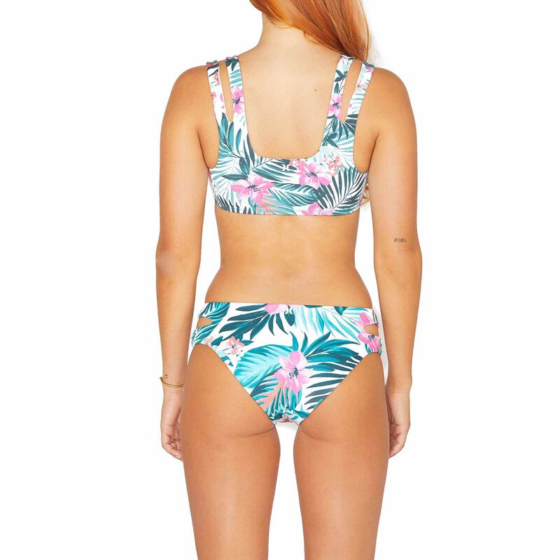 Women's Max Hawaiian Hideaway Moderate Hipster Bikini Bottoms image number 3