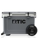 RTIC 52 QT Ultra-Light Wheeled Cooler, Dark Grey & Cool Grey image number 0