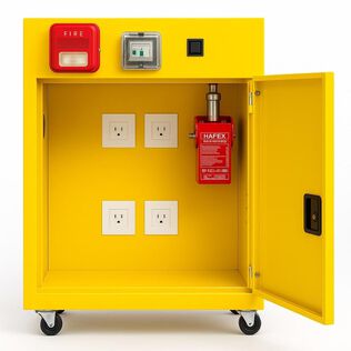 Small Commercial Lithium-ion Battery Charging & Fire-Containment Cabinet