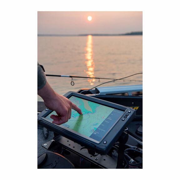 Elite-12 Ti&sup2; Fishfinder/Chartplotter Combo with Active Imaging 3-in-1 Transducer and US/Can Navionics+ Charts image number 5