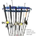 Reel Salty All Weather 3-In-1 Adjustable 10 Rod Storage Rack image number 5