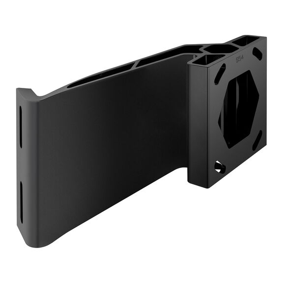 Raptor Jack Plate Adapter Bracket, Black, Starboard, 5" Setback, 4" Rise image number 0