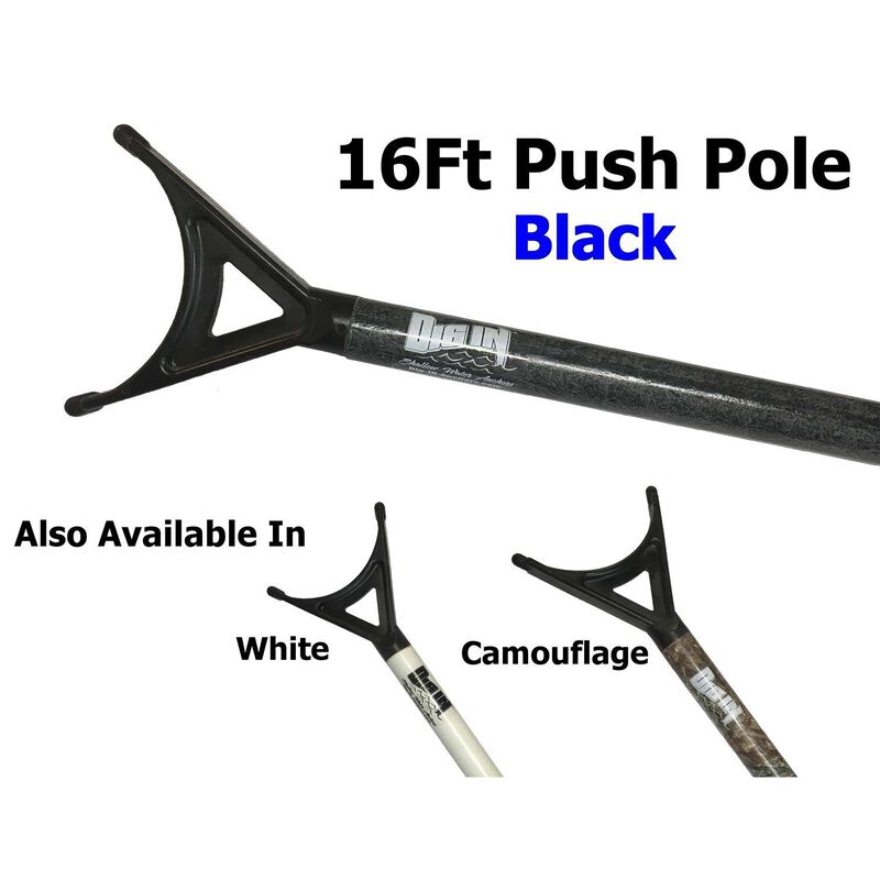 16' Fiberglass Push Pole with Extra Tough Anchoring Tip image number 1