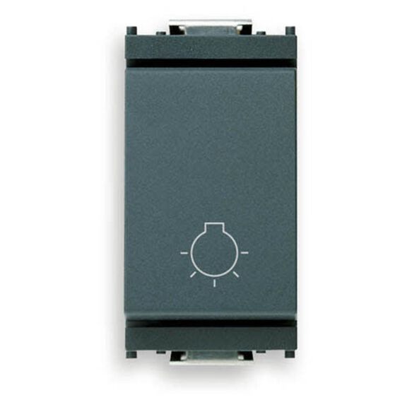 Vimar Idea Momentary Switch with Luminescent Indicator, 16A, White image number 0