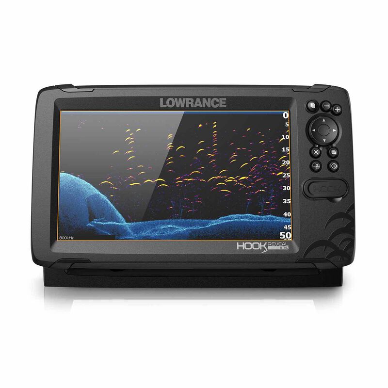 HOOK Reveal 9 Triple Fishfinder/Chartplotter Combo with Tripleshot Transducer and US Inland Charts image number 0