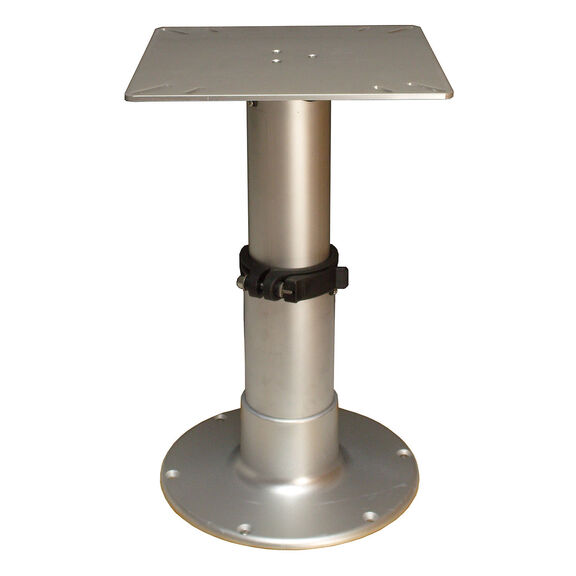 12" - 28" Anodized Air-Powered 3-Stage Table Pedestal image number 1