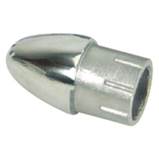 Stainless Steel Bullet End, 7/8" Tube Outside Dia.