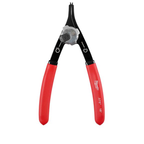 .070" Convertible Snap Ring Pliers - 18&deg; image number 0