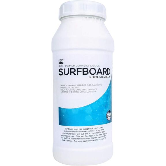 Surfboard Resin Kit, Quart image number 0