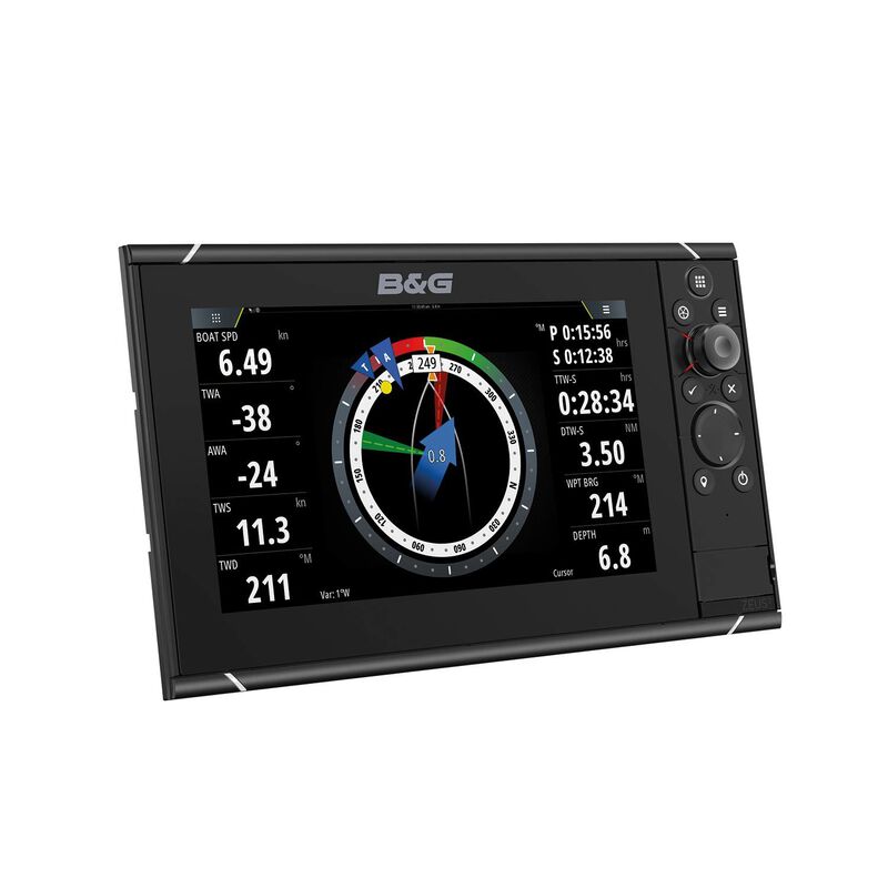 Zeus³ S 9 Multifunction Display with US C-MAP Charts image number 1