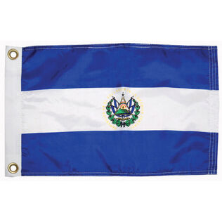 El Salvador Courtesy Flag, 12" x 18"