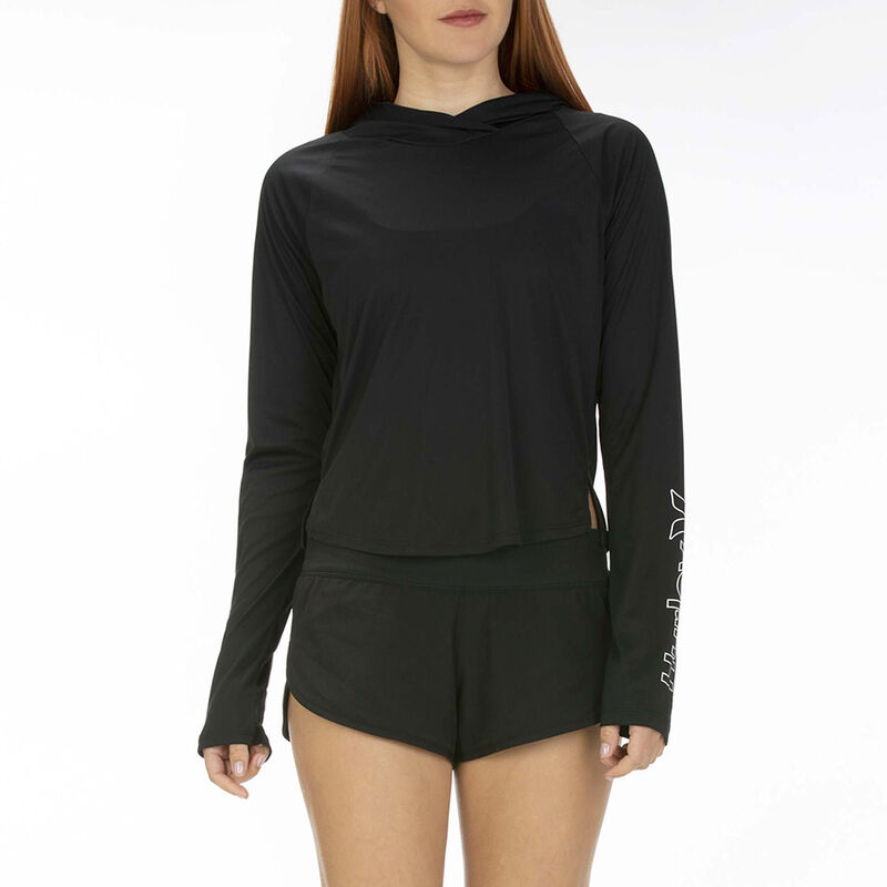 Women's Quick Dry Hooded Rash Guard image number 0