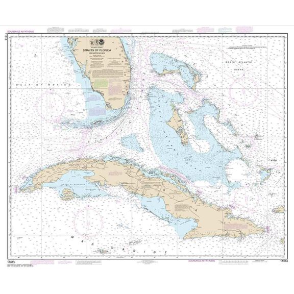 #11013 Straits of Florida and Approaches image number 0