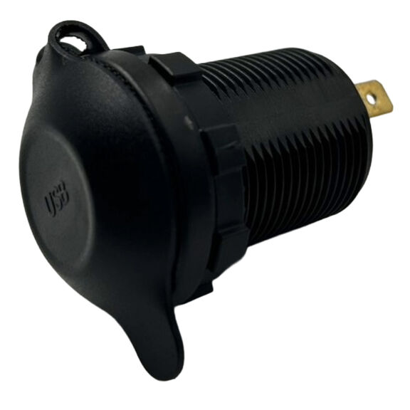 Dual USB Charger, Socket Mounted image number 1