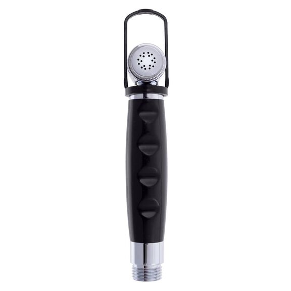 Hammer-Head Sprayer w/Hook, 1/2" NPS Chrome/Black image number 1