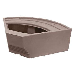 Premier Series Pontoon 28" Radius Corner Seat, Base Only