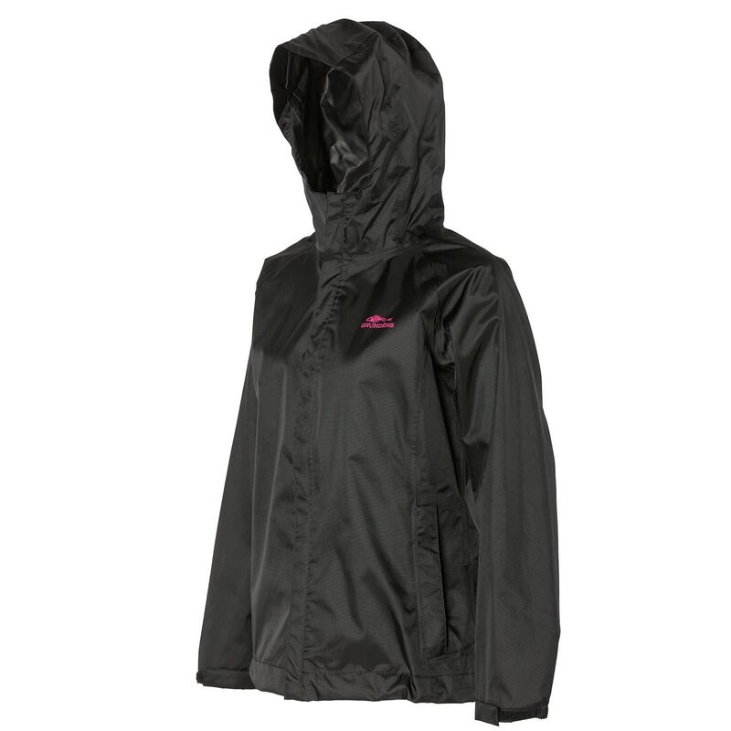 Grundens Women's Weather Watch Waterproof Jacket, XL, Black