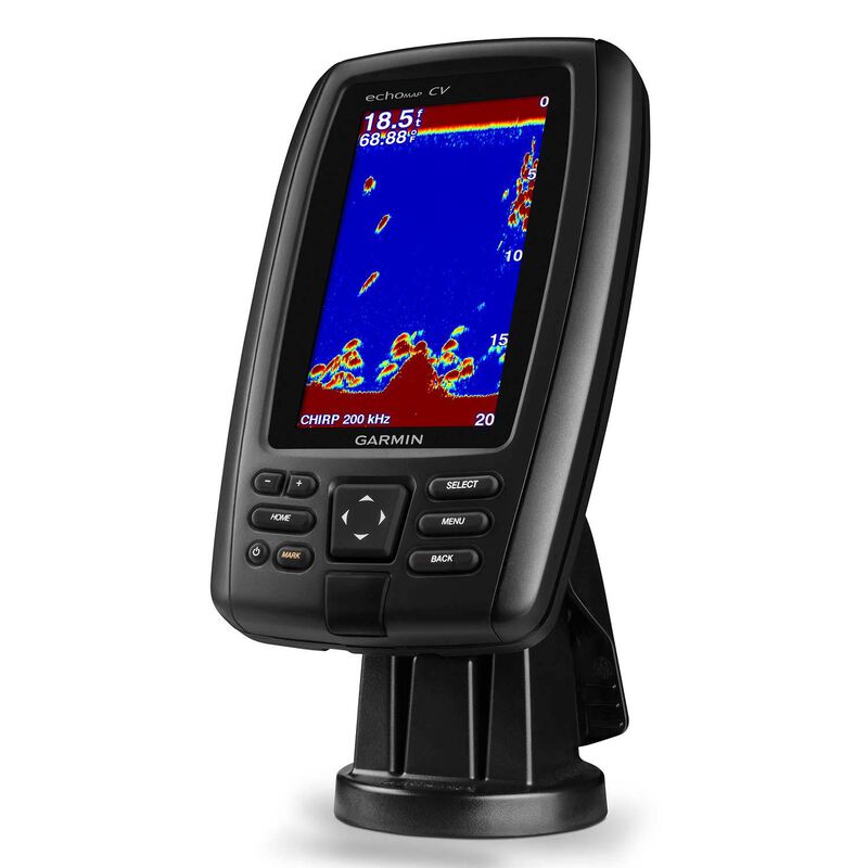 echoMAP™ CHIRP 44cv Fishfinder/Chartplotter Combo with ClearVü Transducer and Coastal Charts image number 1