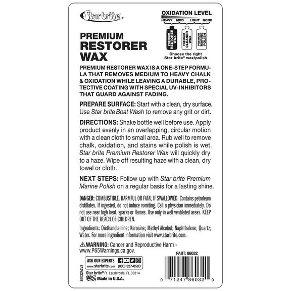 Premium Restorer Wax, Quart image number 1
