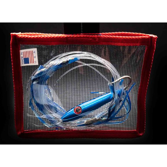 Medium 4" Aluminum Daisy Chain Blue image number 0