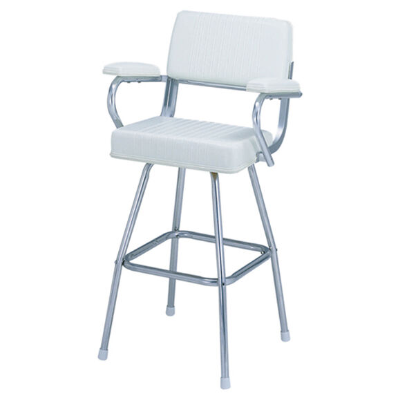 Stainless Steel 4-Leg Pilot Chair image number 0