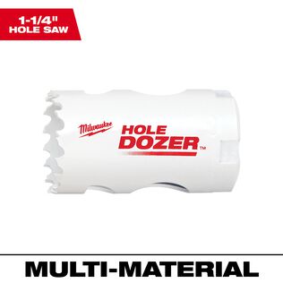1-1/4" HOLE DOZER&trade; Bi-Metal Hole Saw